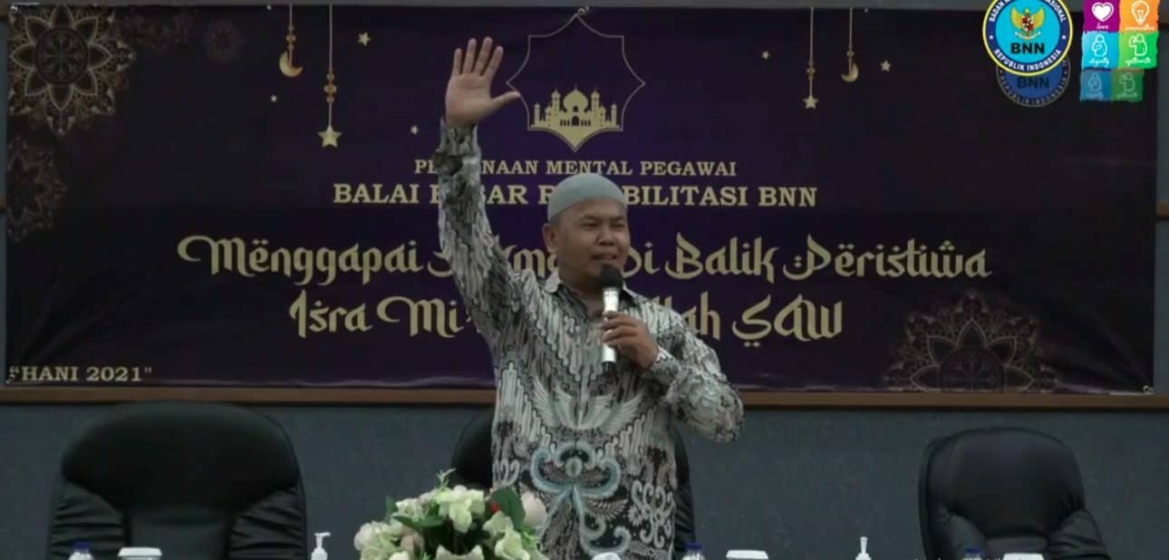 Hikmah Peringatan Isra Mi'raj, Balai Besar Rehabilitasi BNN Akan Wujudkan Pelayanan Prima Hikmah Peringatan Isra Mi’raj, Balai Besar Rehabilitasi BNN Akan Wujudkan Pelayanan Prima