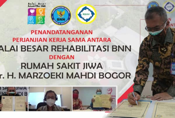 BALAI BESAR REHABILITASI BNN TANDATANGANI PERJANJIAN KERJASAMA DENGAN RSMM