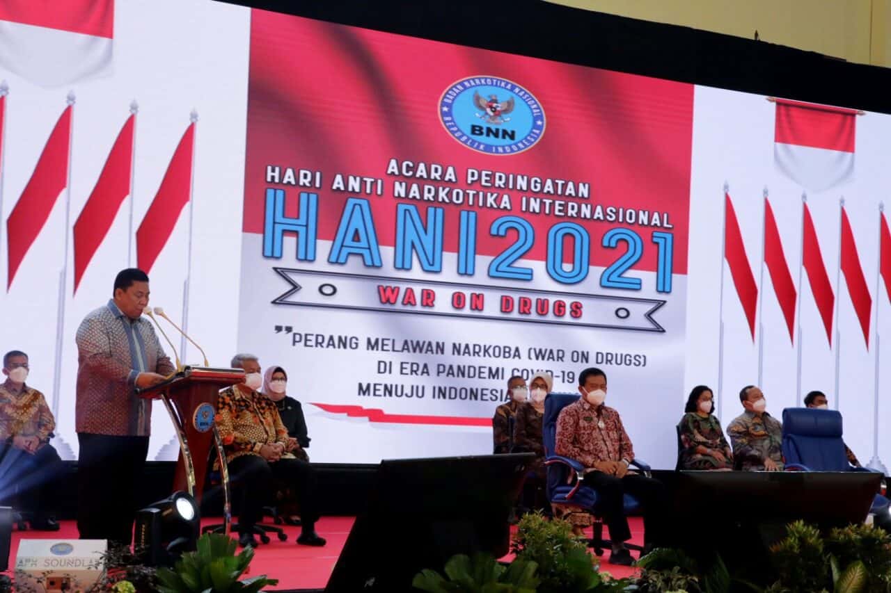 PERINGATI HANI 2021, BNN TARGETKAN DESA "BERSINAR" DI INDONESIA