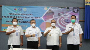 Penandatanganan Kerjasama Antara Balai Besar Rehabilitasi BNN Dengan Fakultas Kedokteran Universitas Indonesia