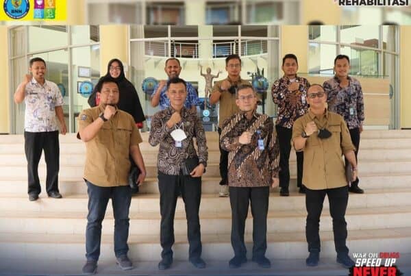 Kesbangpol dan BNNK Balikpapan Kunjungi Balai Besar Rehabilitasi BNN