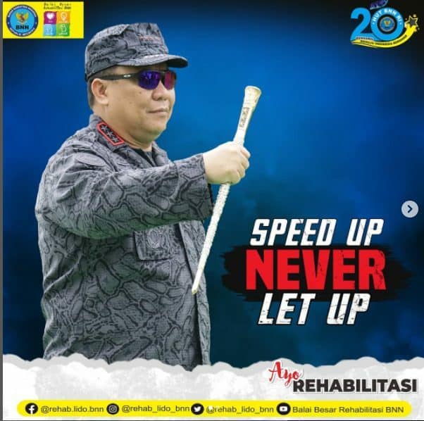 Kepala BNN RI Kobarkan Semangat War On Drugs: Speed Up And Never Let Up Kepala BNN RI Kobarkan Semangat War On Drugs: Speed Up And Never Let Up