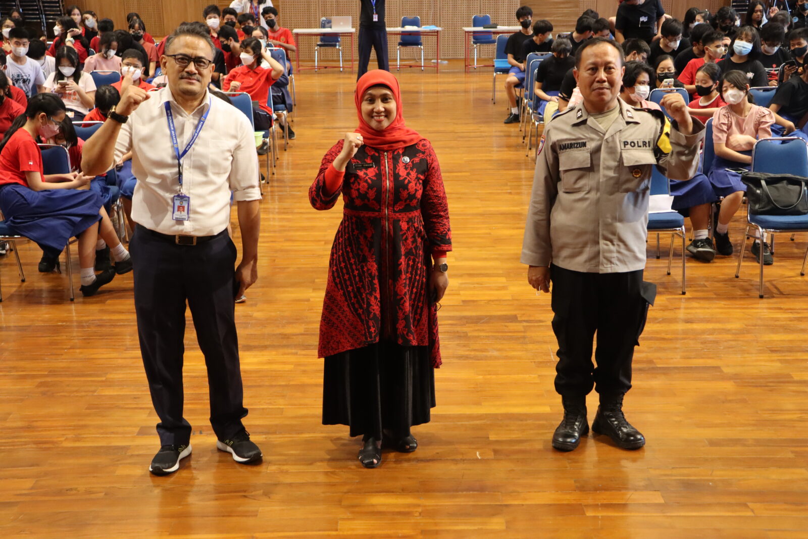 Balai Besar Rehabilitasi BNN Gelorakan Mars BNN di SMPK Penabur Bekasi