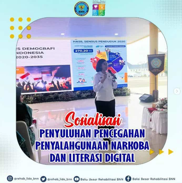 Sosialisasi Penyuluhan Pencegahan Penyalahgunaan Narkoba dan Literasi Digital Sosialisasi Penyuluhan Pencegahan Penyalahgunaan Narkoba dan Literasi Digital