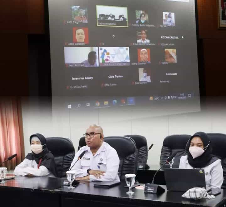 Adakan Virtual Meet, Balai Besar Rehabilitasi Sosialisasikan Layanan Telerehabilitasi Narkotika (TREN) dalam Rehabilitasi Rawat Jalan