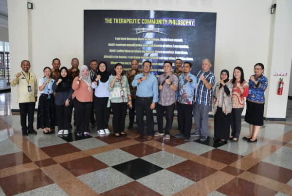 KUNJUNGI BALAI BESAR REHABILITASI, NCB TERTARIK PROSES LAYANAN REHABILITASI BNN RI