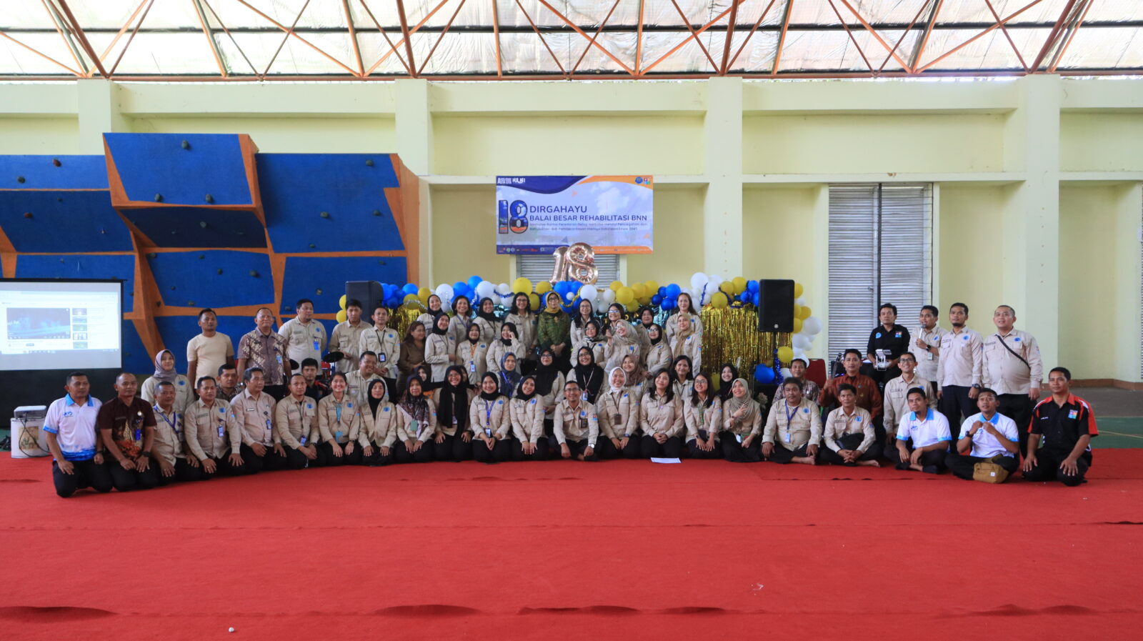 Kemeriahan HUT ke-18 Balai Besar Rehabilitasi BNN